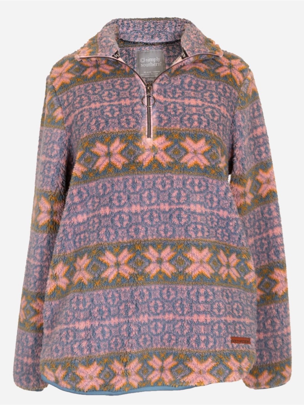 Simply Southern alpine half zip Pullover